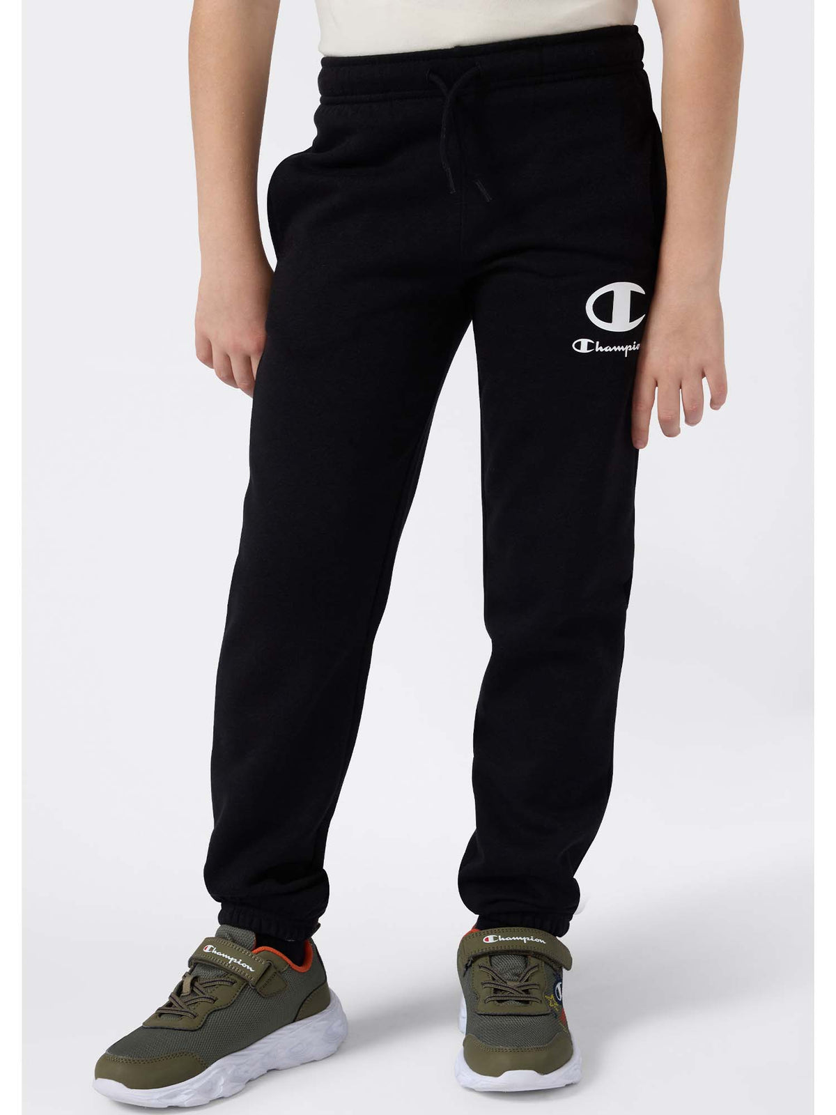 Champion Pantaloni con Polsini Elastici - Nero