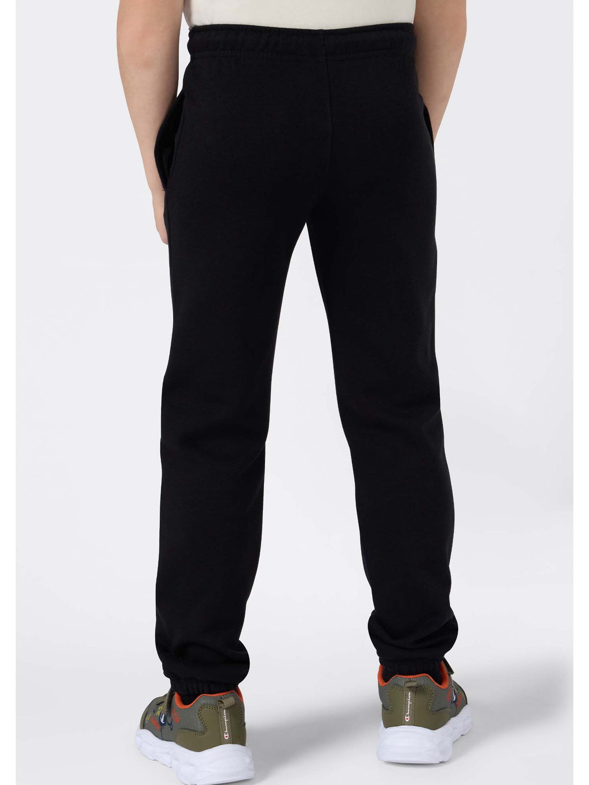 Champion Pantaloni con Polsini Elastici - Nero
