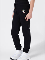 Champion Pantaloni con Polsini Elastici - Nero