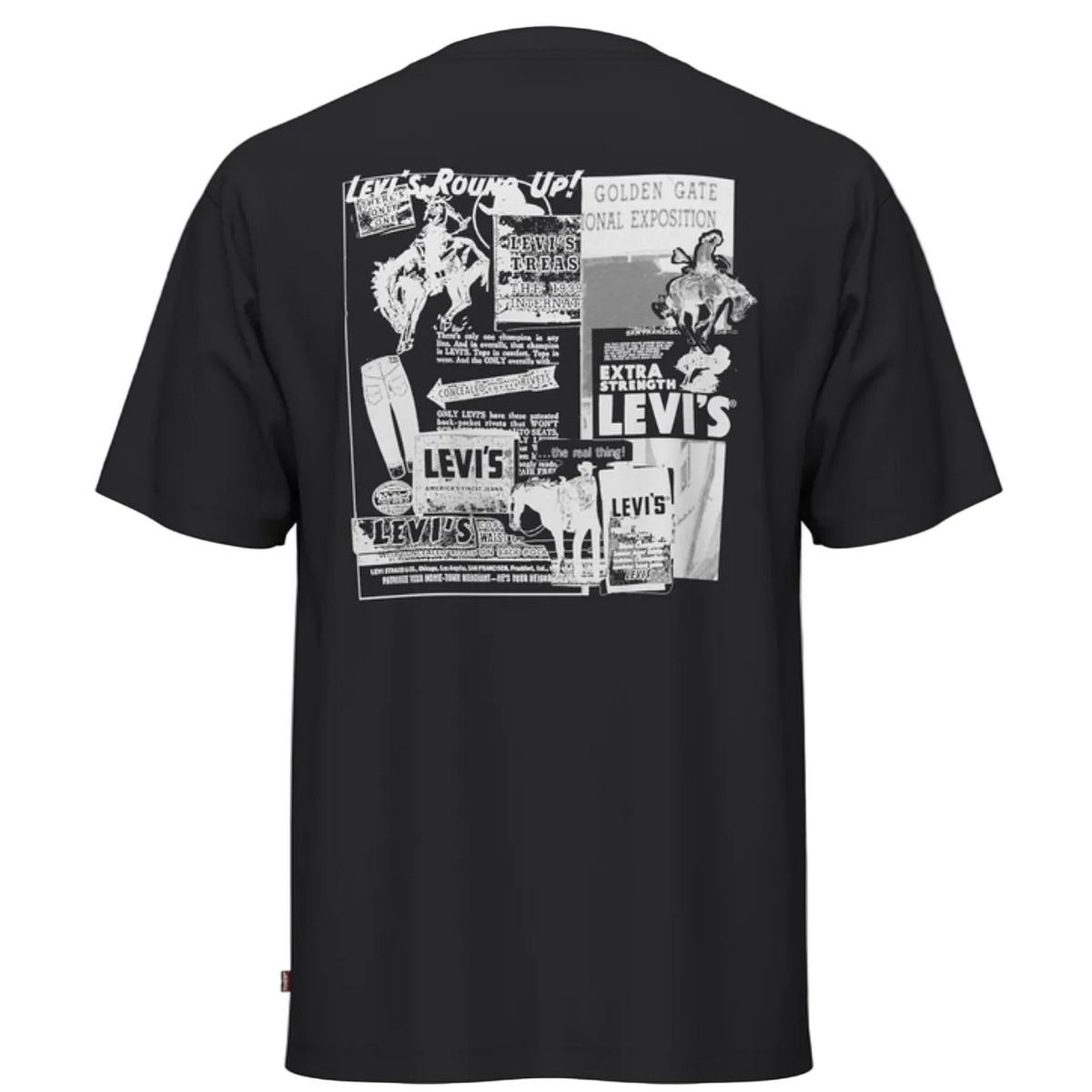 T-Shirt Vintage Fit Graphic - Nera