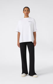 Champion Pantaloni Flare con Interno Felpato - Nero
