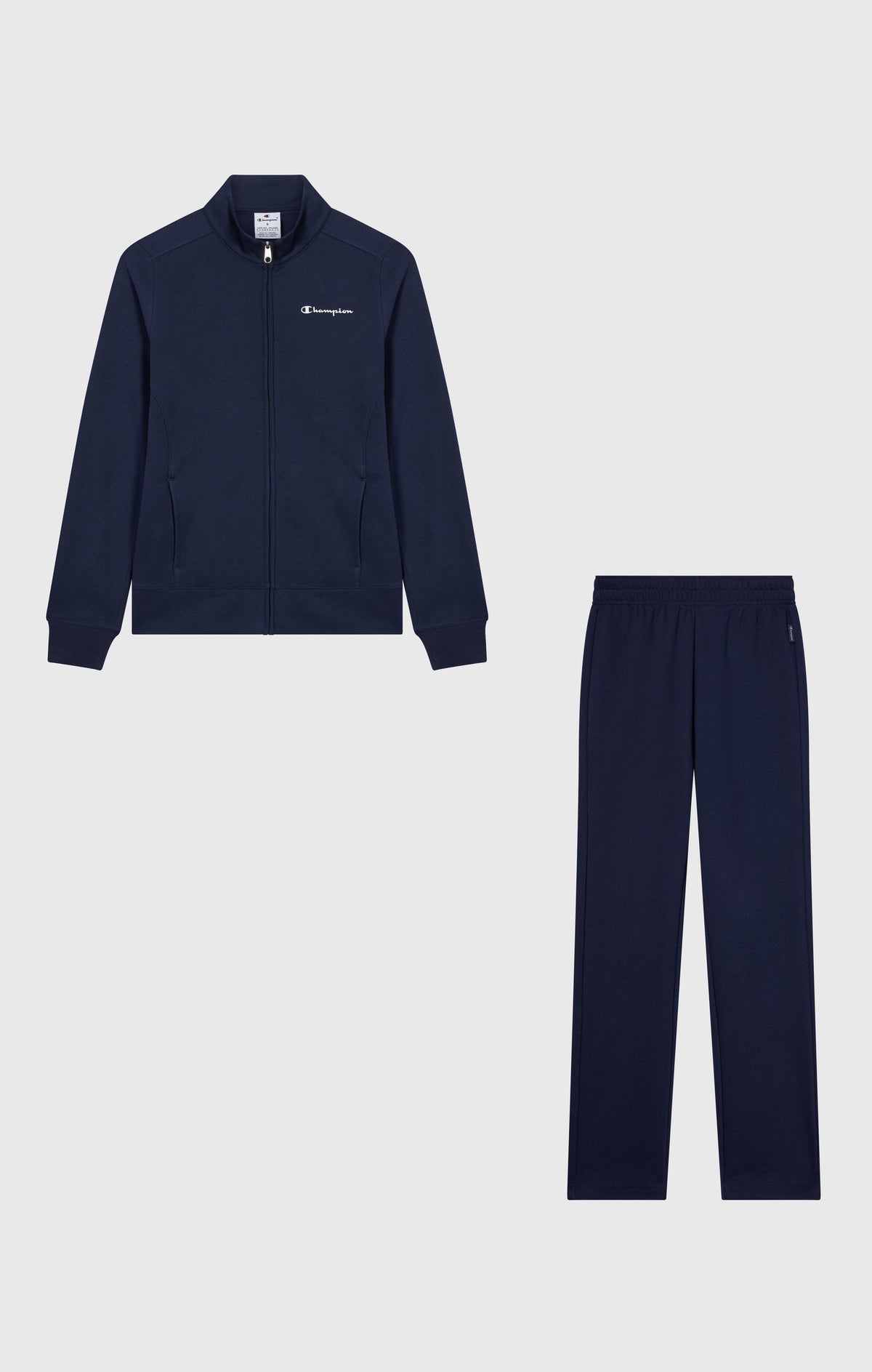 Champion Tuta Full Zip con Zip Integrale - Blu Navy
