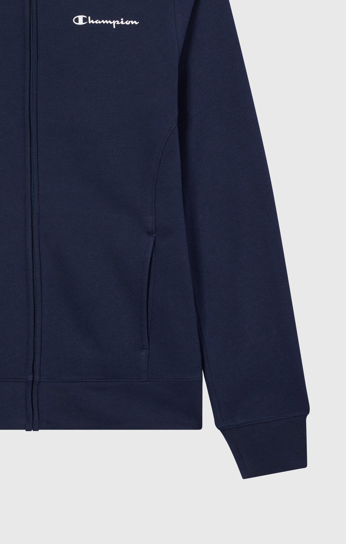 Champion Tuta Full Zip con Zip Integrale - Blu Navy