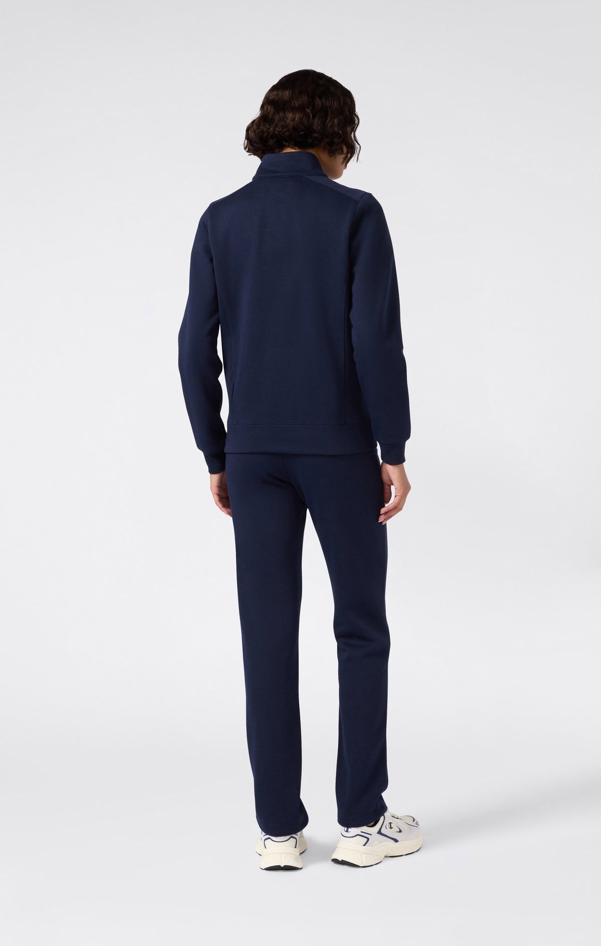 Champion Tuta Full Zip con Zip Integrale - Blu Navy
