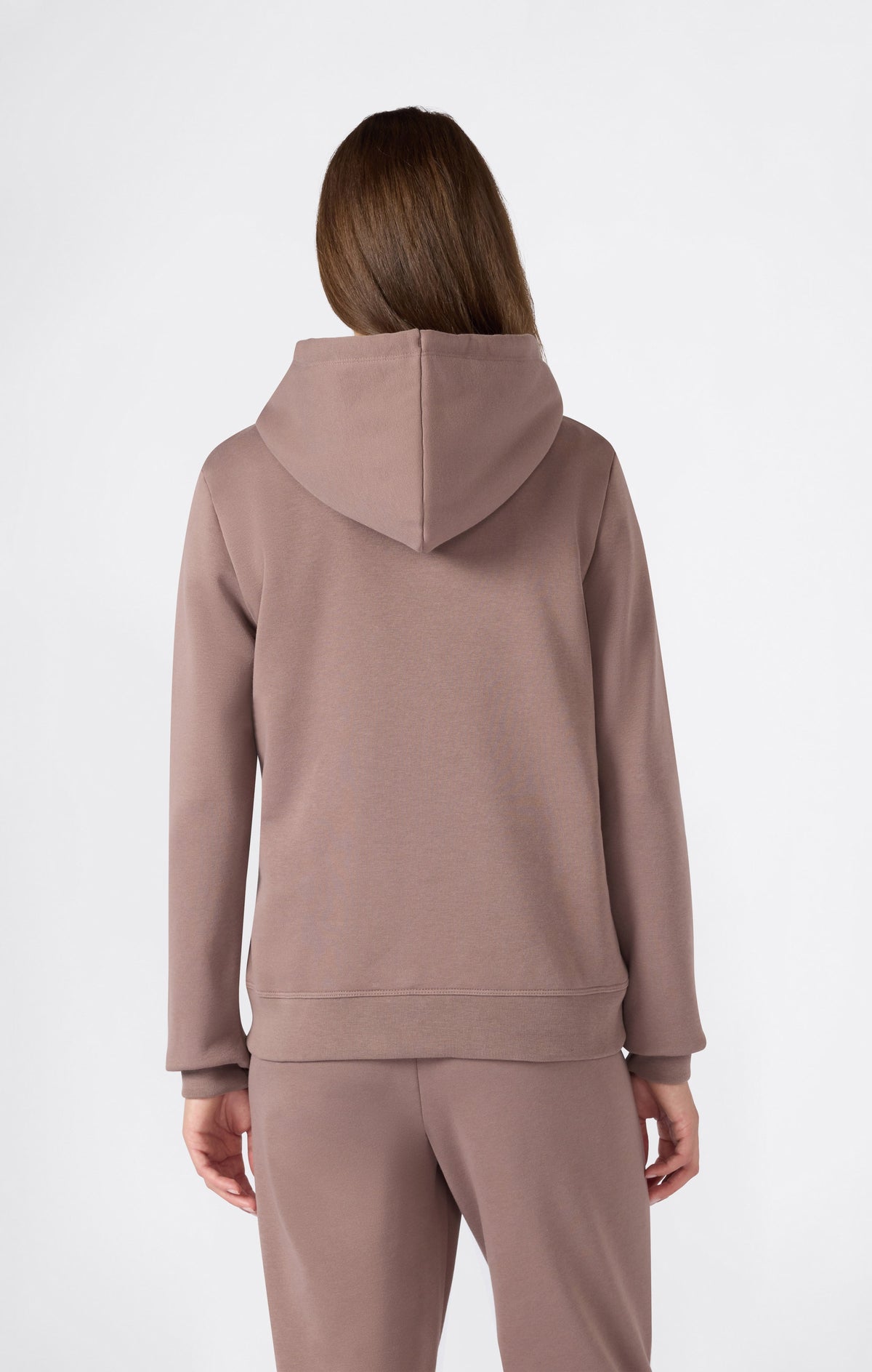 Champion Felpa con Cappuccio e Logo Ricamato Icons - Marrone Chiaro