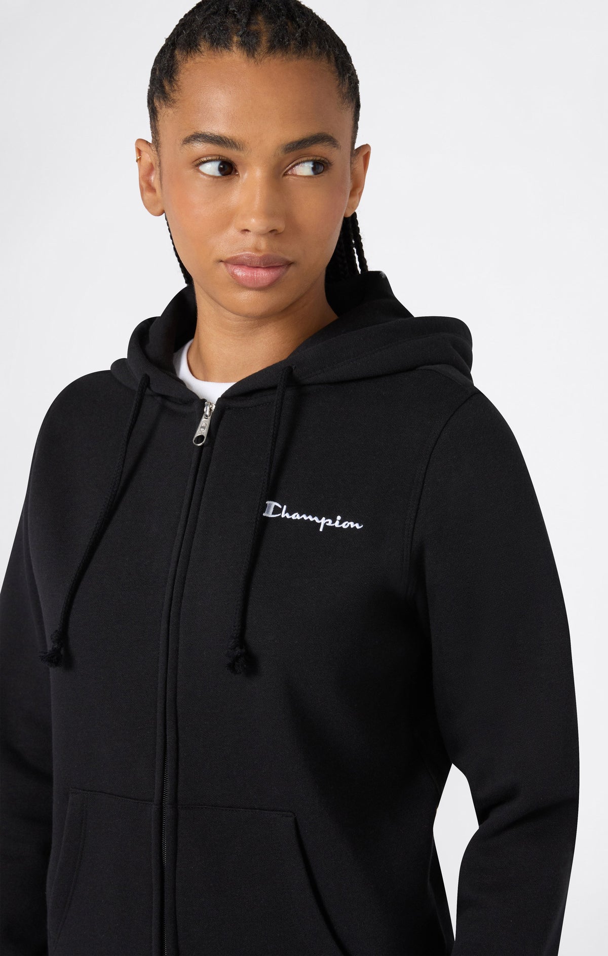 Champion Felpa con Zip Intera Icons - Nero
