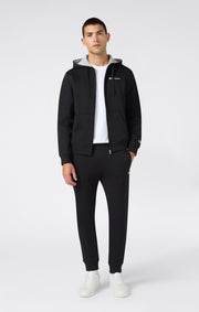 Champion Tuta con Cappuccio e Zip Integrale - Nero