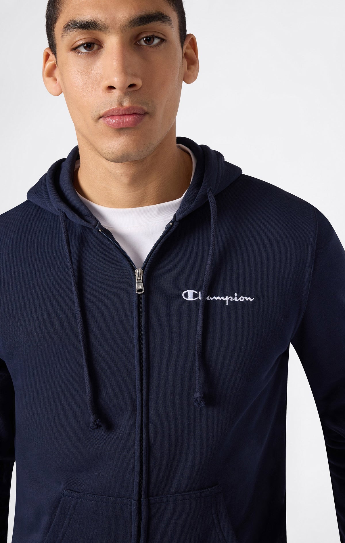 Champion Felpa Full Zip Icons - Blu