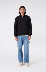 Champion Felpa con Mezza Zip Icons - Nero