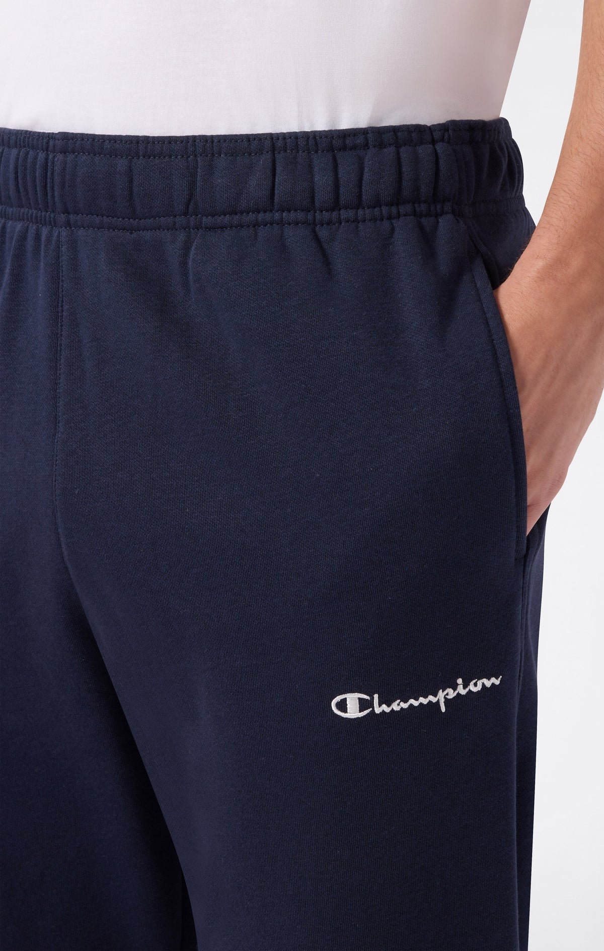 Champion Pantaloni con Fondo Dritto Icons - Blu Navy