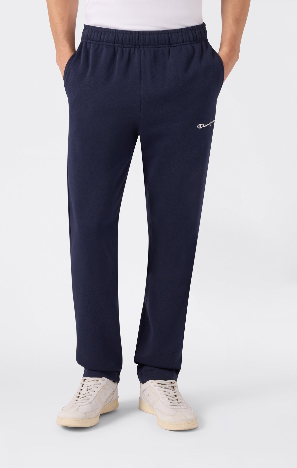 Champion Pantaloni con Fondo Dritto Icons - Blu Navy