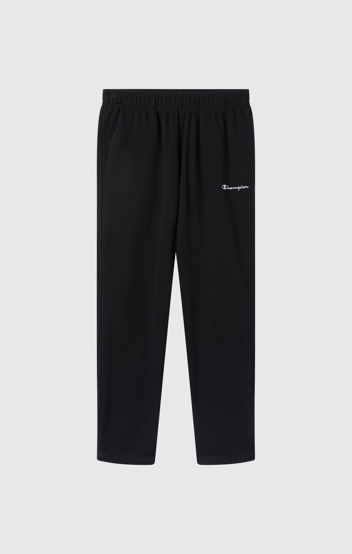 Champion Pantaloni Leggeri con Fondo Dritto Icons - Nero