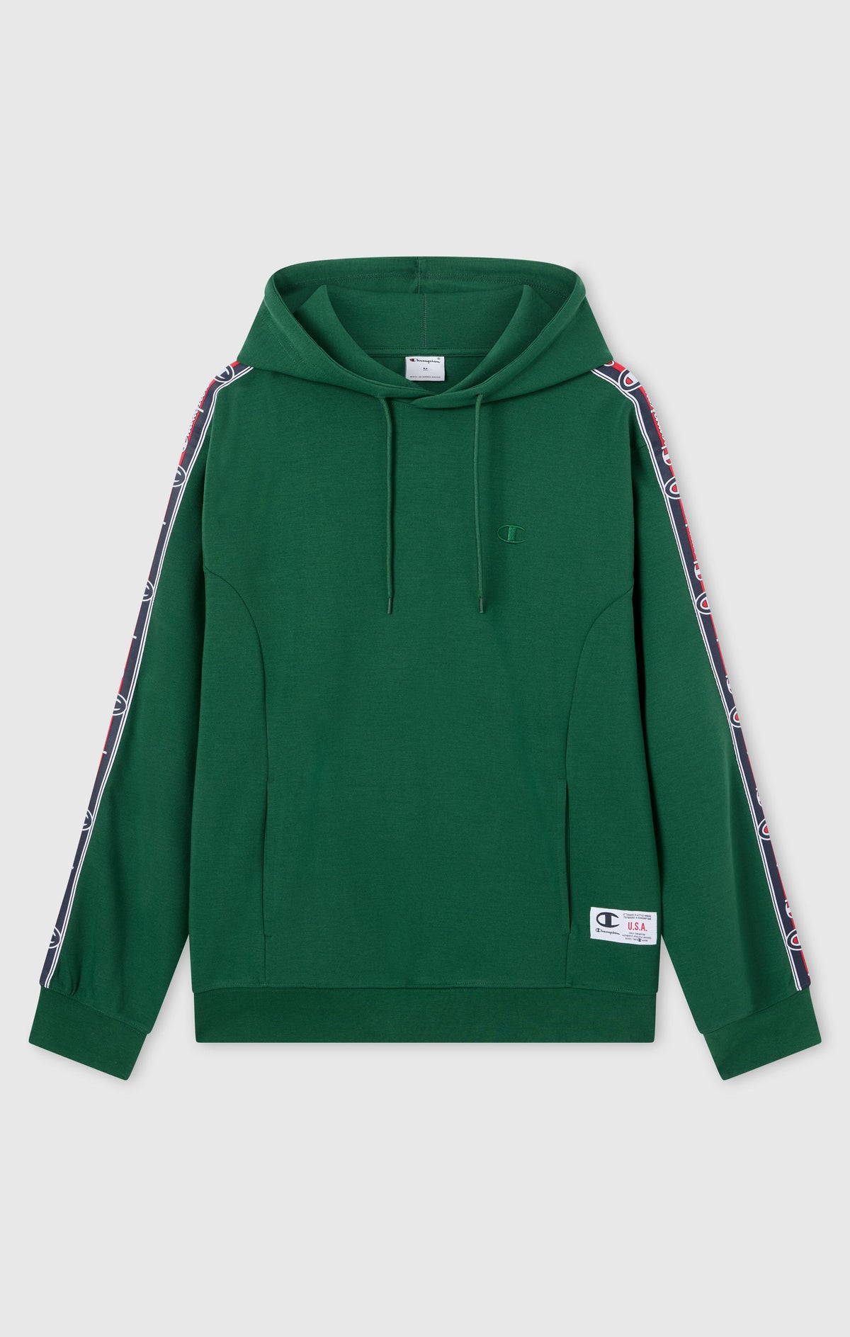 Champion Felpa con Cappuccio - Verde Brillante