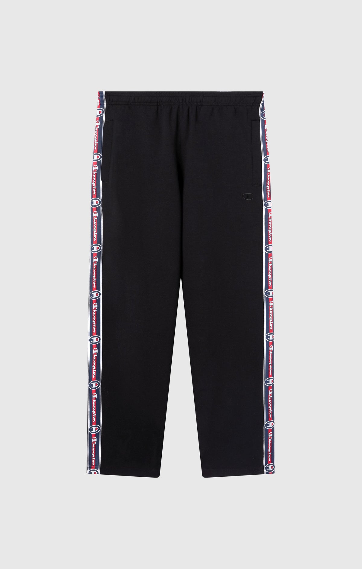 Champion Pantaloni con Polsini Elastici e Fettuccia - Nero