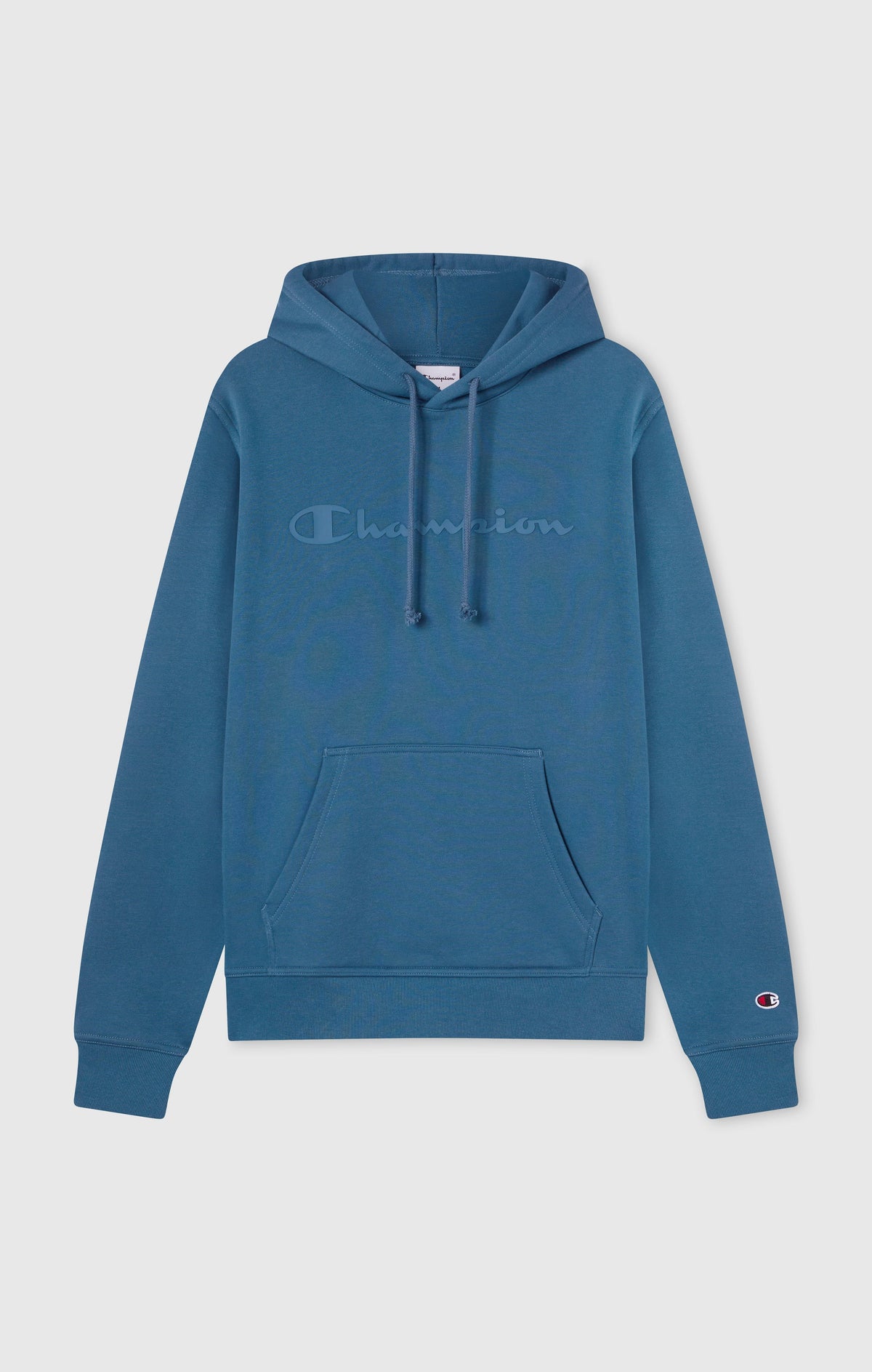 Champion Felpa con Cappuccio e Tasca a Marsupio - Turchese