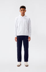 Pantaloni con Fondo Dritto e Interno Garzato - Blu Navy