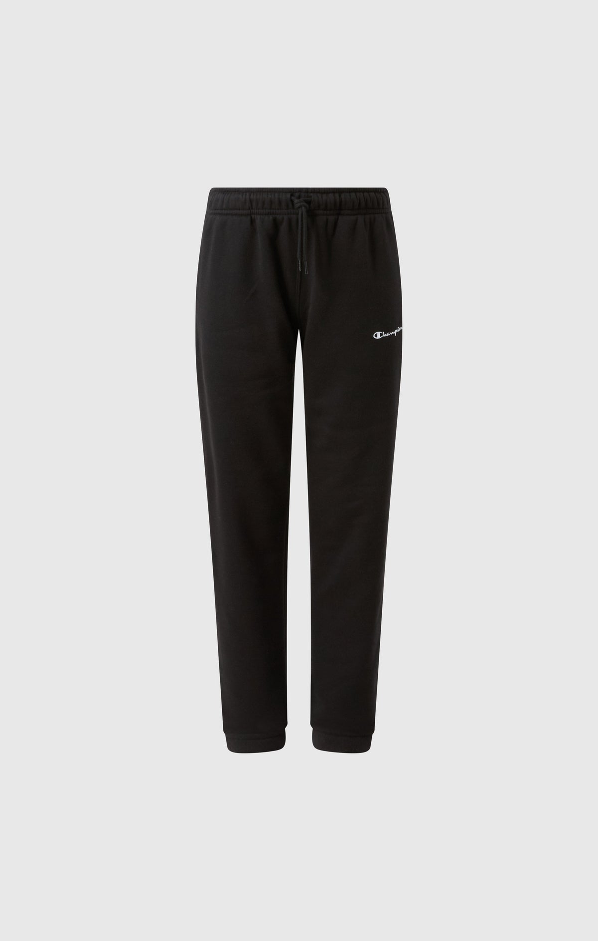 Champion Pantaloni con Fondo Dritto e Interno Garzato - Nero