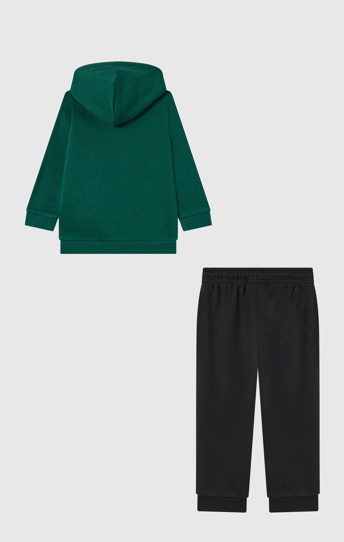 Champion Tuta con Cappuccio Full Zip Big Logo - Verde