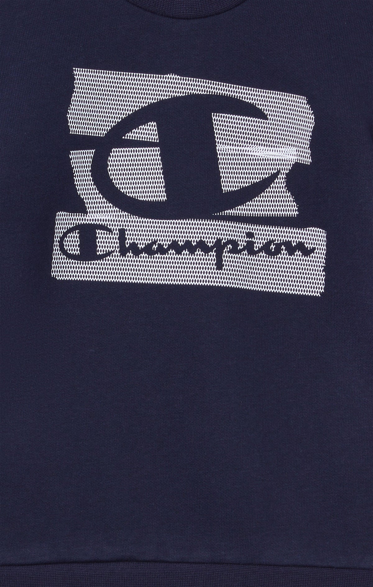 Champion Tuta Girocollo con Grafica - Blu Navy