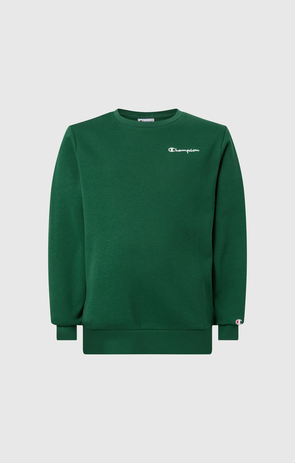 Champion Felpa Girocollo in Felpa Icons - Verde Brillante