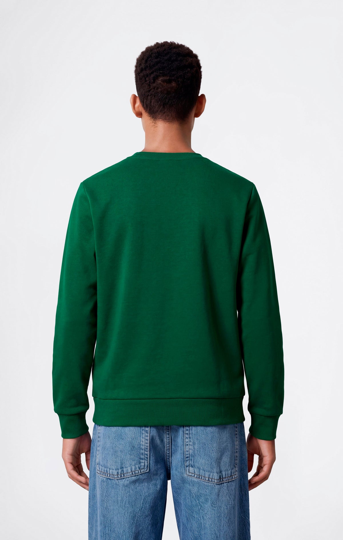 Champion Felpa Girocollo in Felpa Icons - Verde Brillante