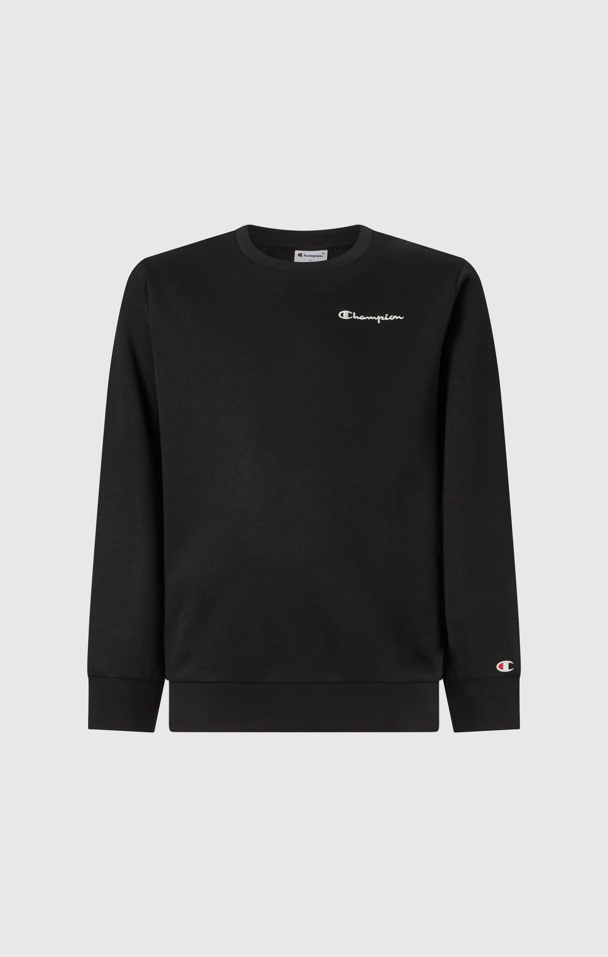 Champion Felpa Girocollo in Felpa Icons - Nero