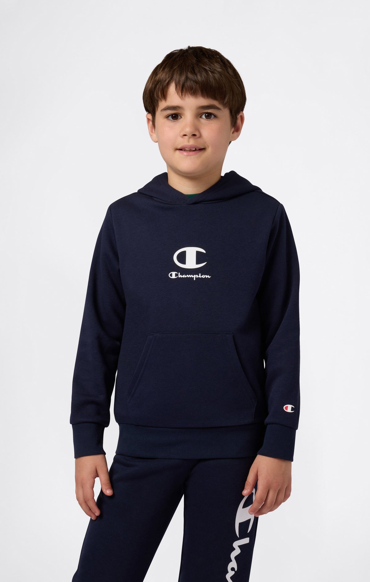 Champion Felpa con Cappuccio - Blu Navy