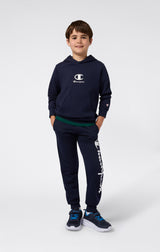 Felpa con Cappuccio - Blu Navy