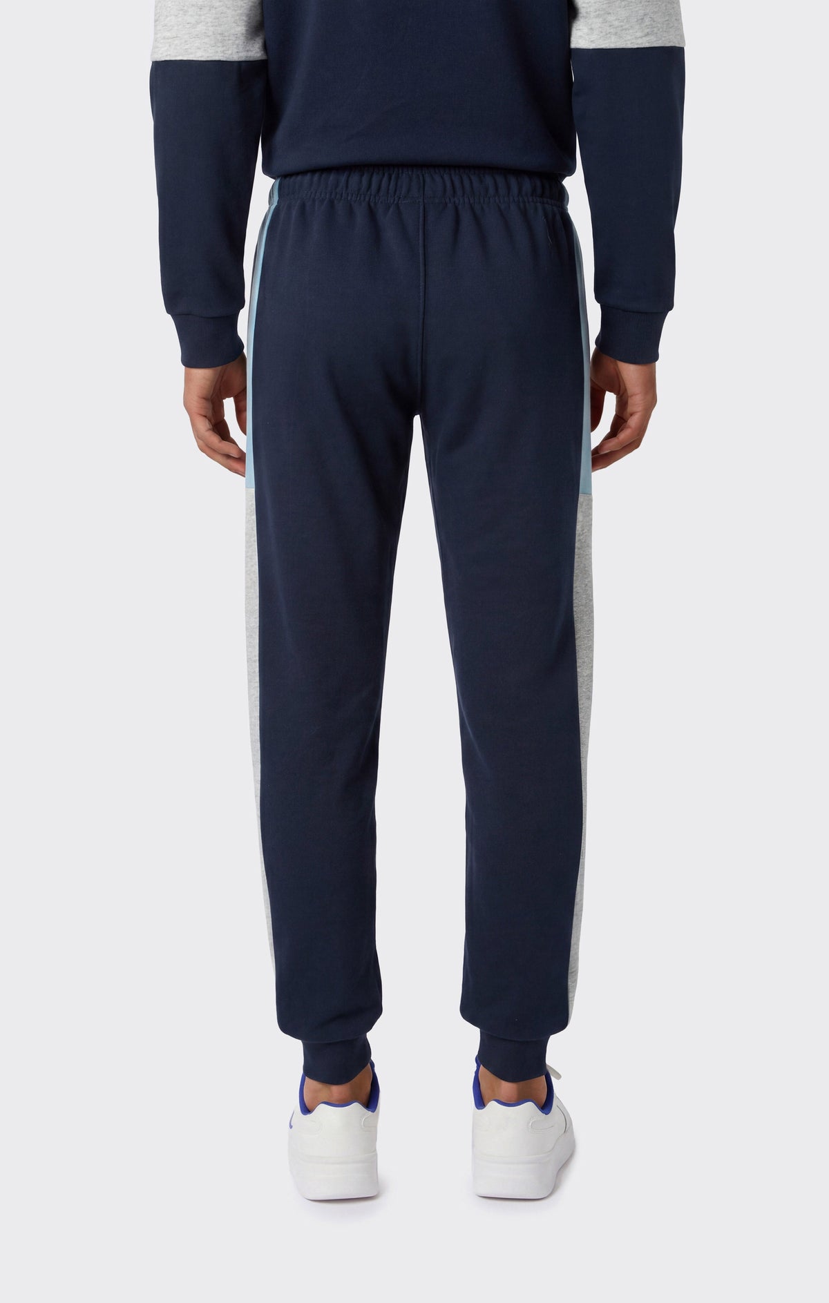 Champion Pantaloni con Polsini a Costine e Interno Felpato - Blu Navy