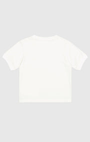 Champion T-Shirt con Logo - Bianco