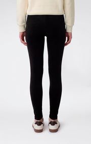 Champion Leggings con Logo - Nero
