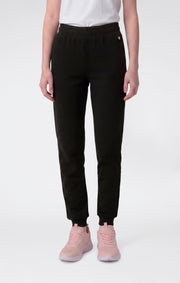 Champion Pantaloni Jogger con Polsini a Costine Icons - Nero