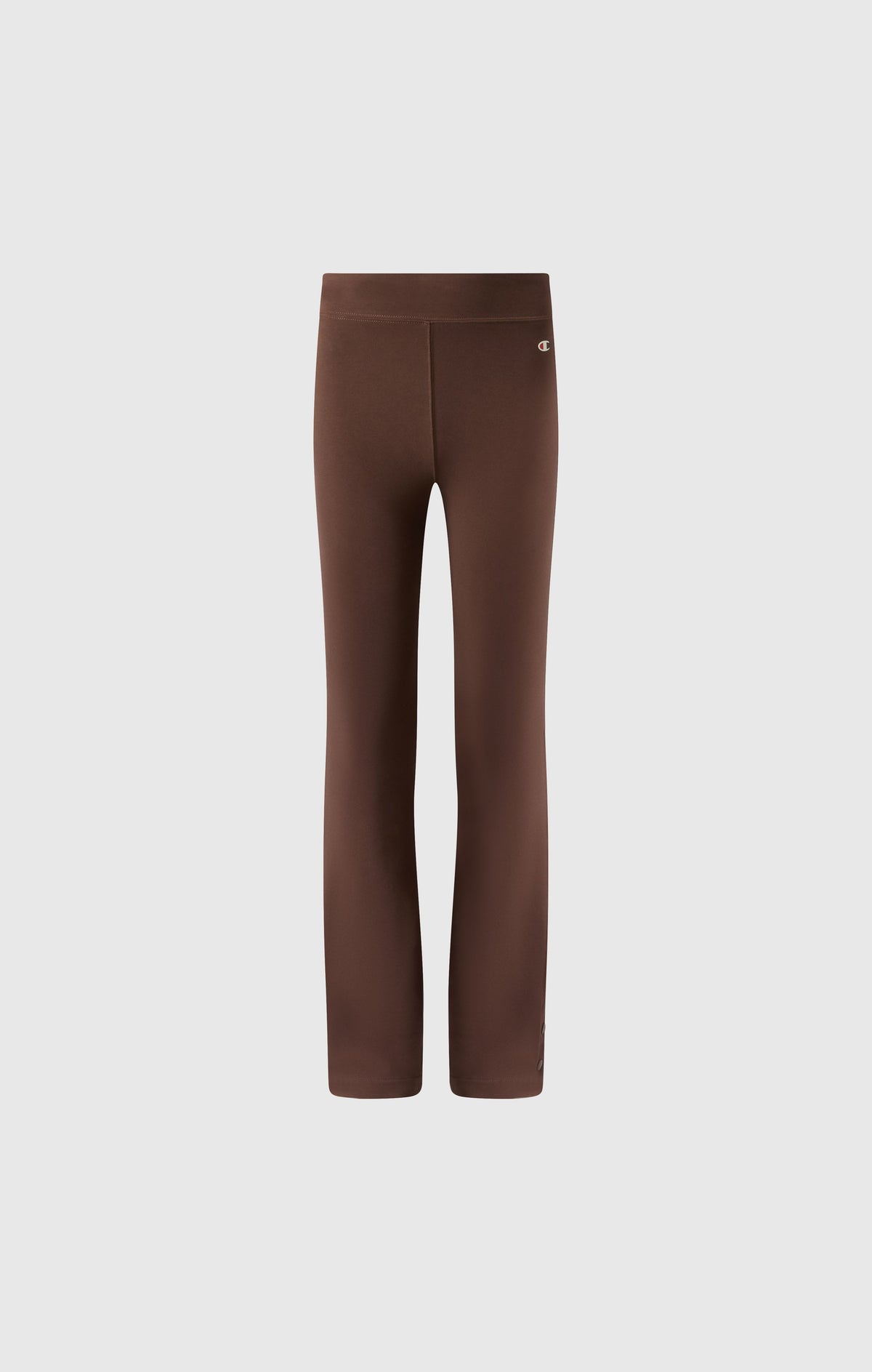 Champion Leggings Flare in Cotone Stretch - Cioccolato