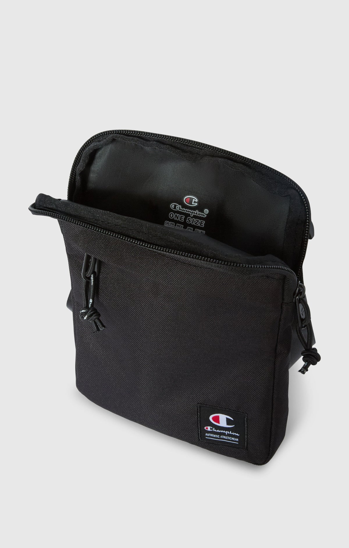 Champion Tracolla con Logo - Nero