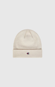 Champion Berretto con Logo C Ricamato - Bianco