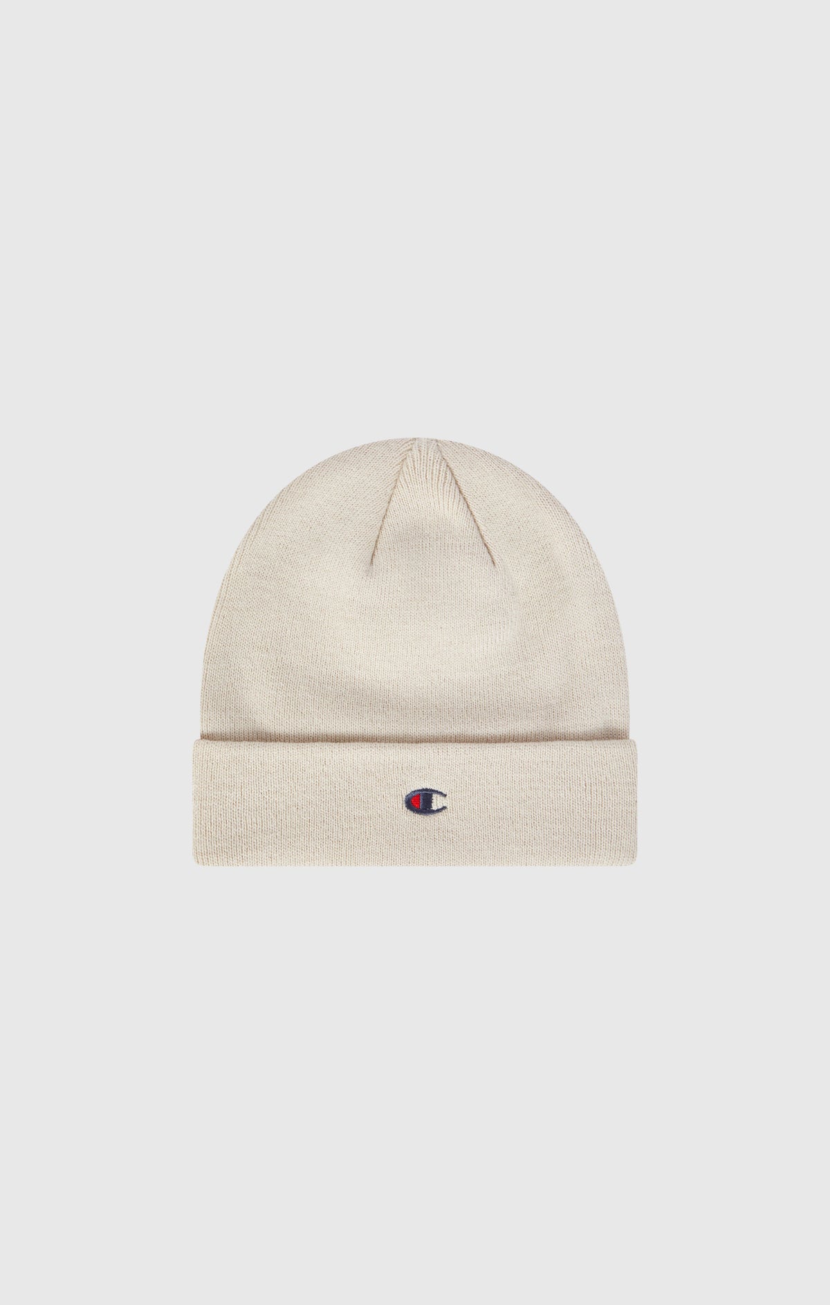 Champion Berretto con Logo C Ricamato - Bianco