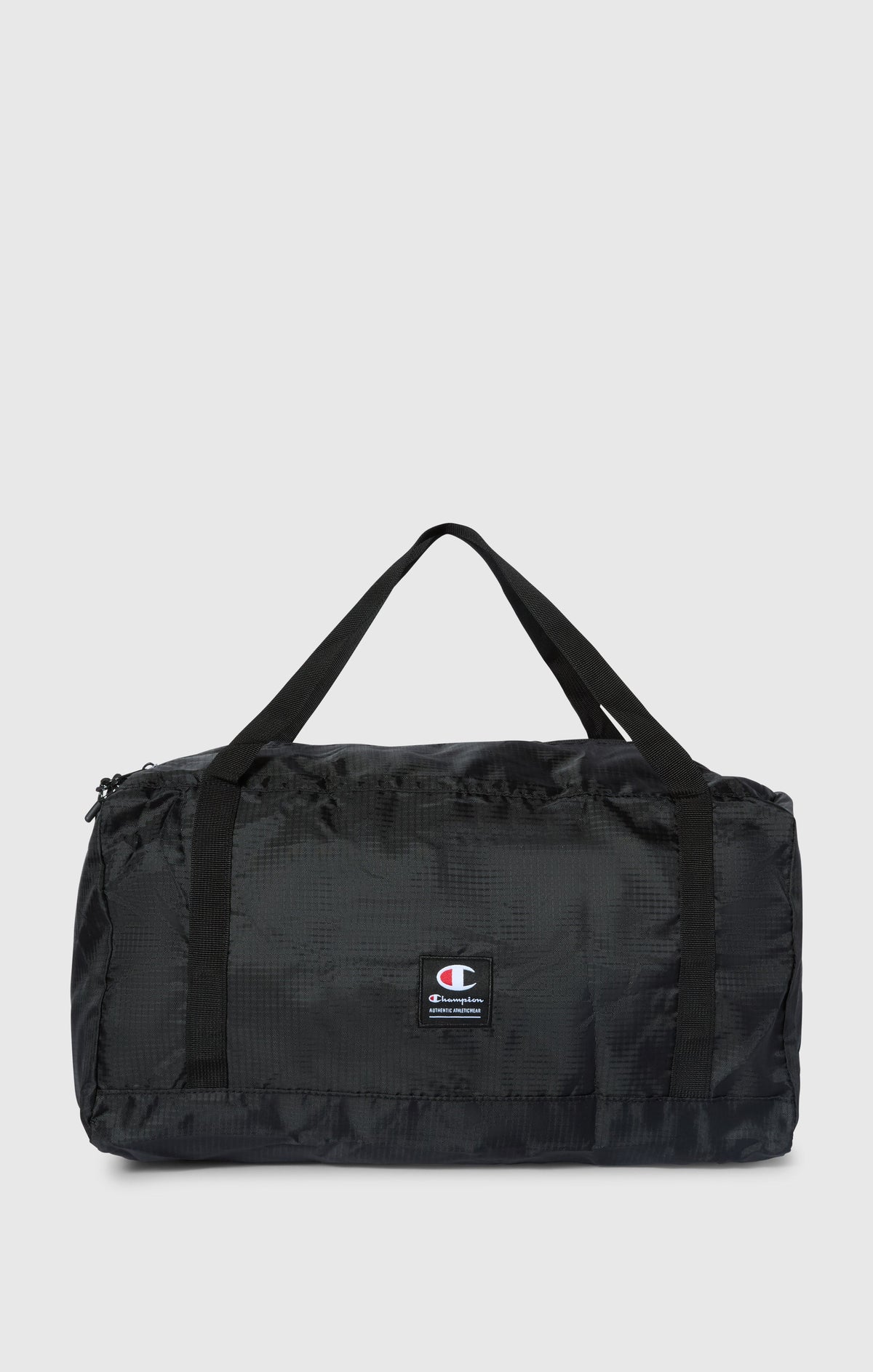 Champion Borsone Ripstop Ripiegabile da Viaggio - Nero
