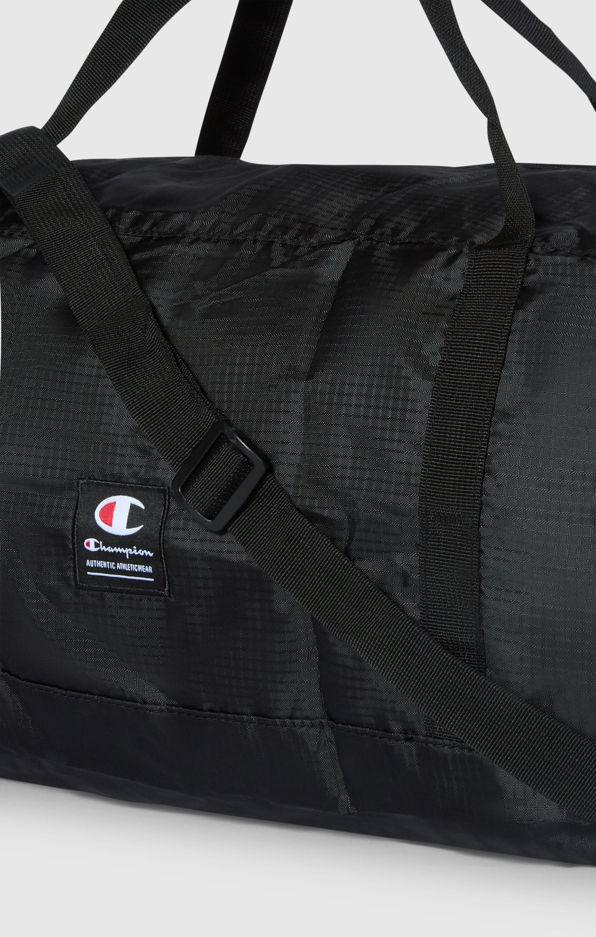 Champion Borsone Ripstop Ripiegabile da Viaggio - Nero