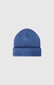 Champion Berretto con Risvolto e Logo Ricamato - Blu Polvere