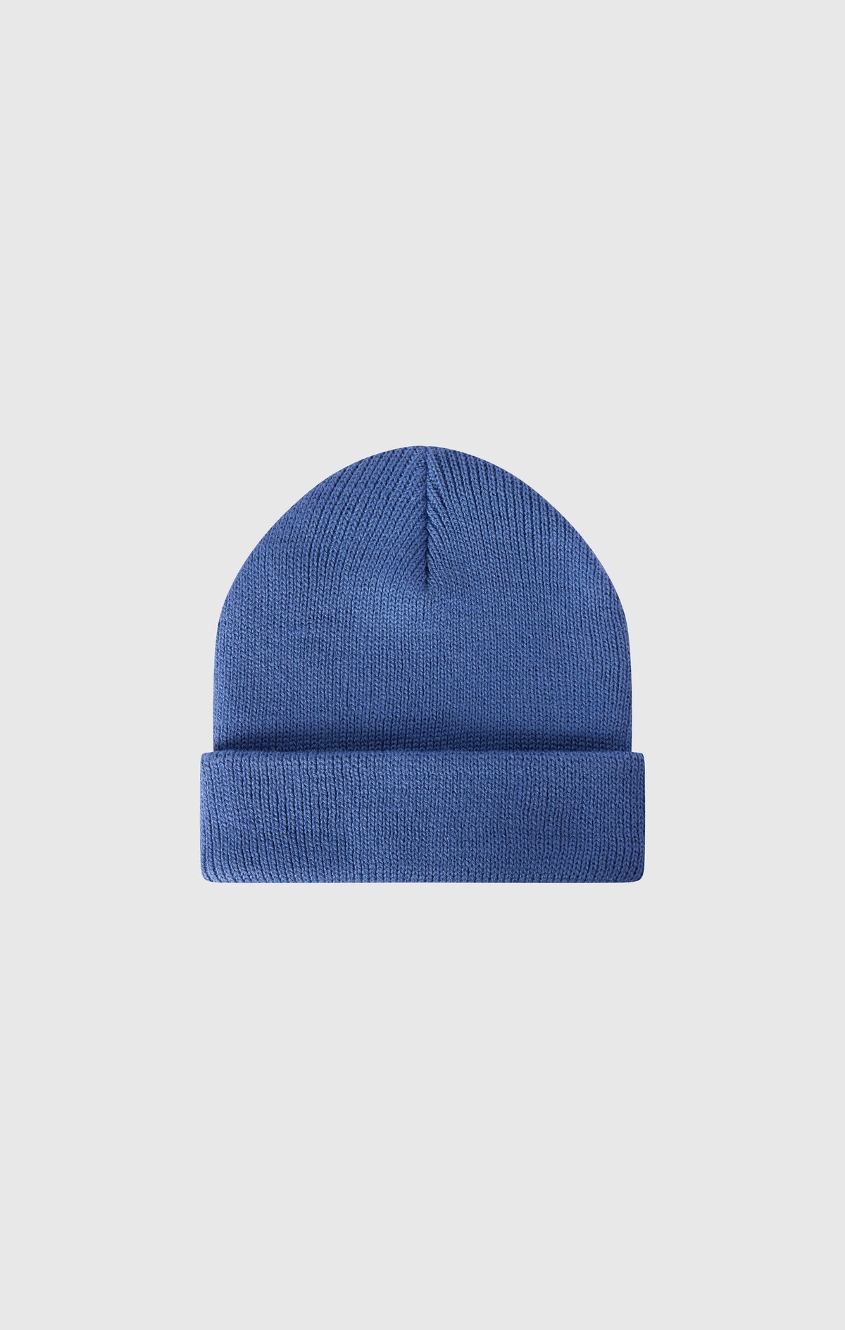 Champion Berretto con Risvolto e Logo Ricamato - Blu Polvere