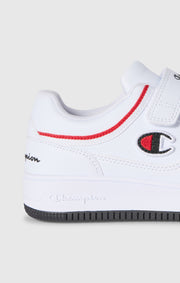 Champion Sneakers RD18 con Strappo e Lacci - Bianco