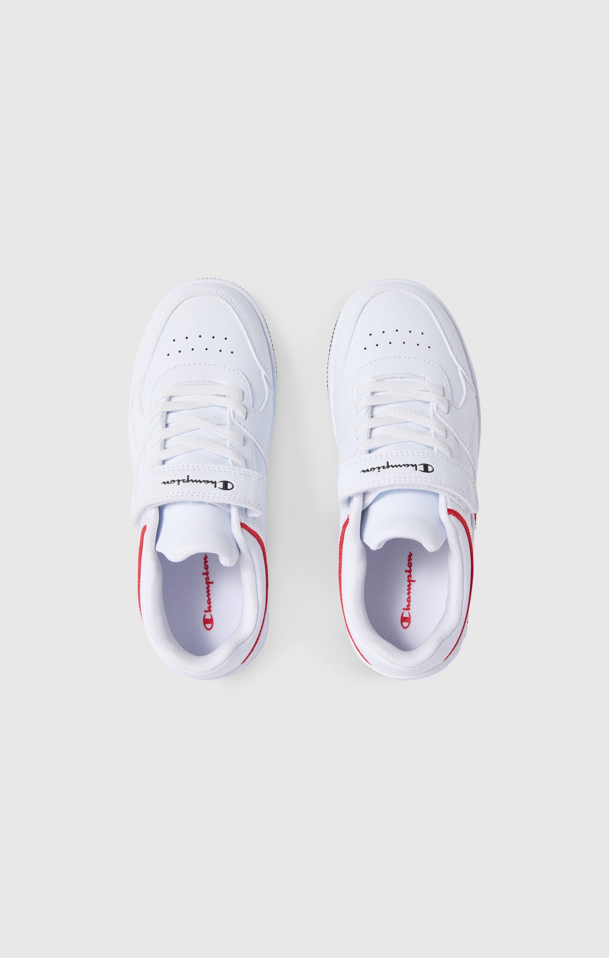 Champion Sneakers RD18 con Strappo e Lacci - Bianco