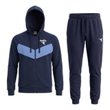 Tuta Hoodie Full Zip Essential Sport FT - Blu