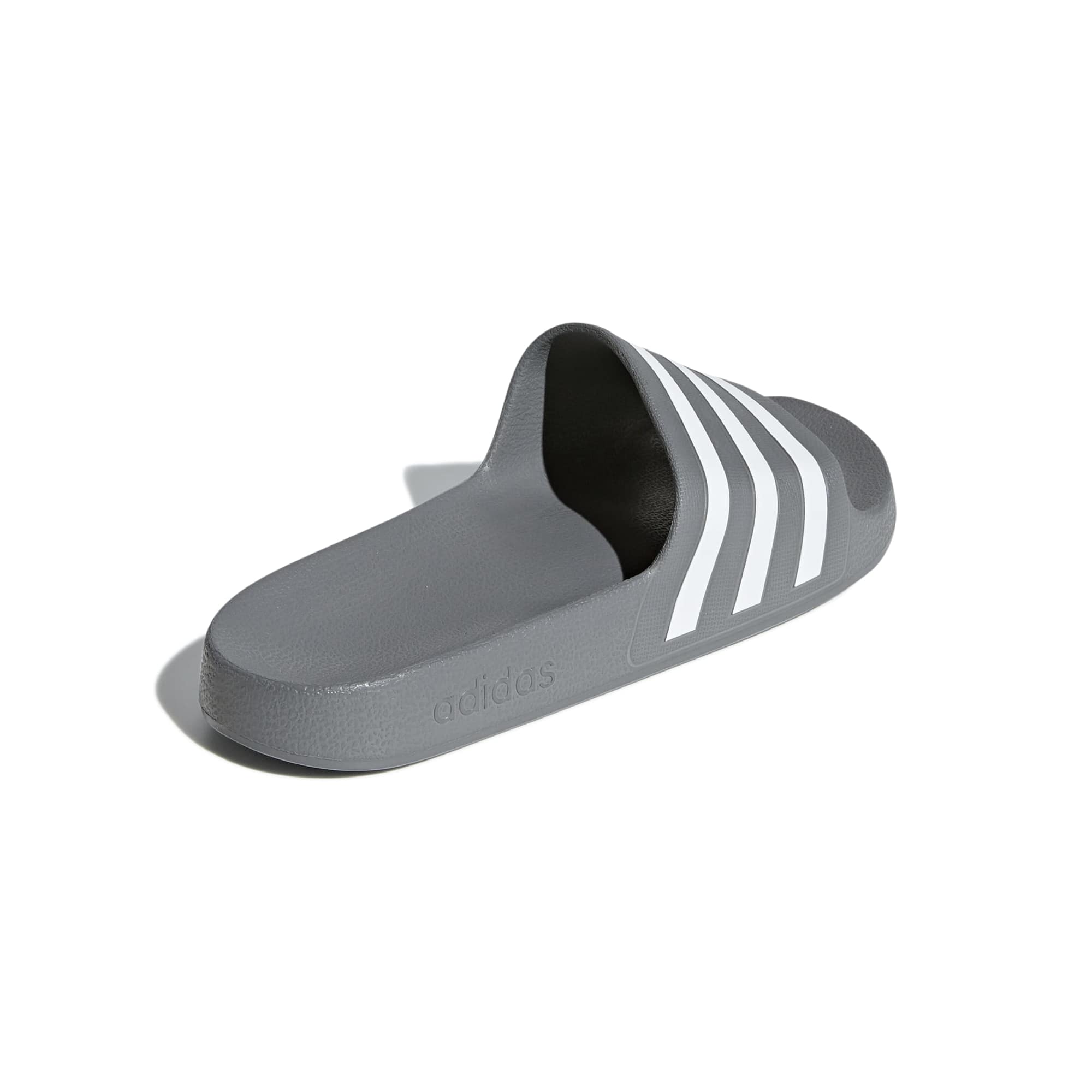 Ciabatte adilette Aqua - Grigio / Bianco