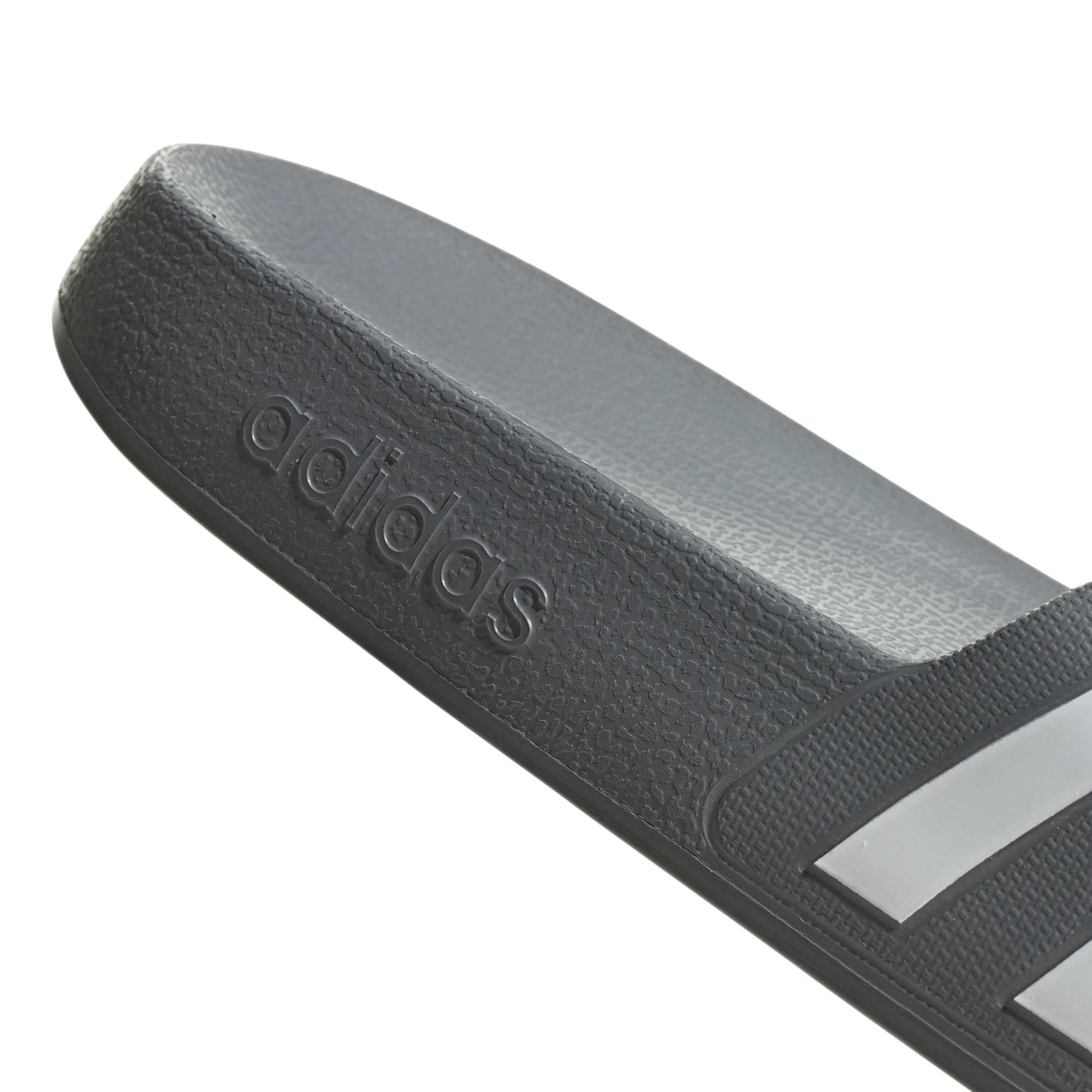 Ciabatte adilette Aqua - Grigio / Bianco