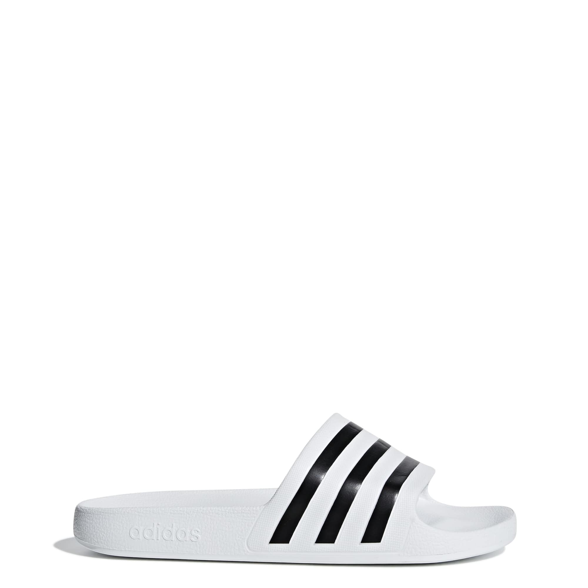 Ciabatte adilette Aqua - Bianco / Nero