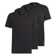 Adidas T-shirt Active Flex Cotton V-neck Nero