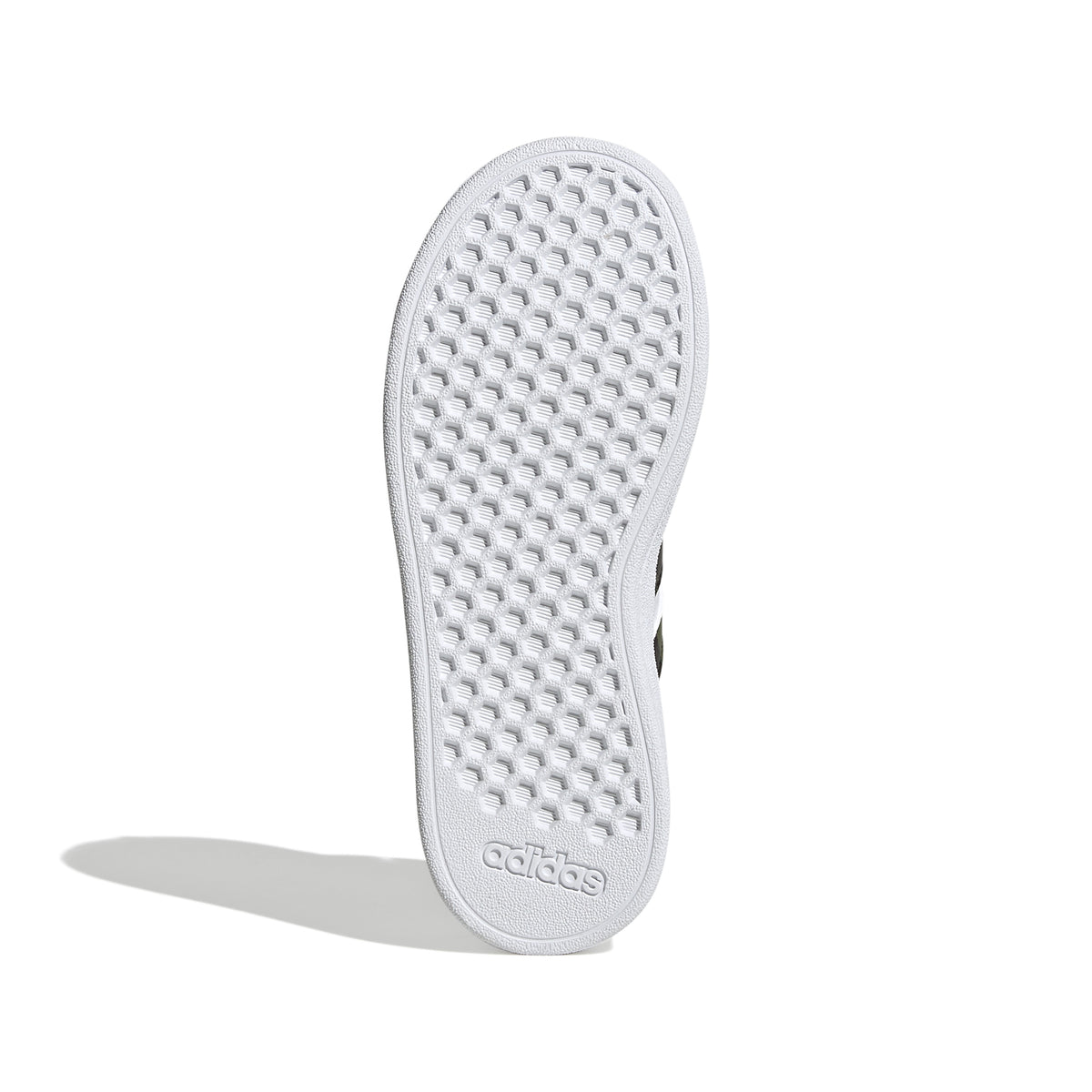 Adidas Scarpe Grand Court Lifestyle Court Elastic Lace and Top Strap Bianco