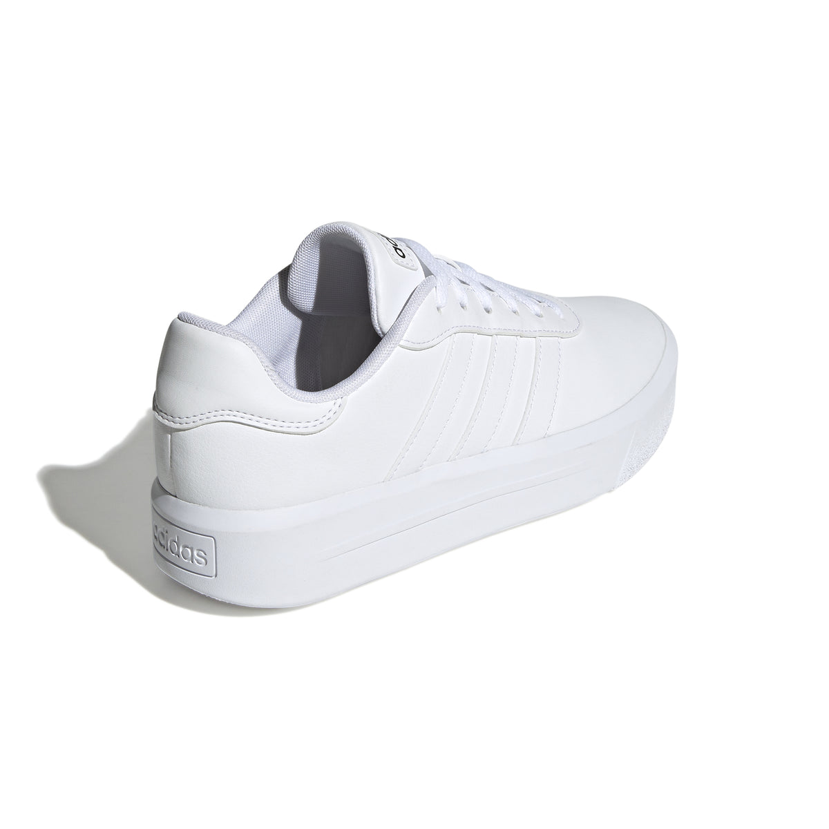 Adidas Scarpe Court Platform Bianco