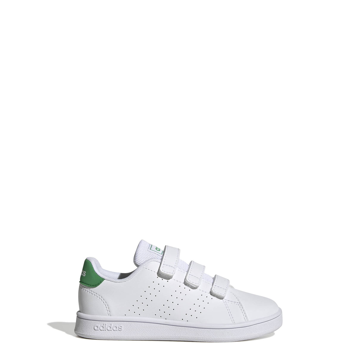 Adidas Scarpe Advantage Court Lifestyle con Chiusura A Strappo Bianco